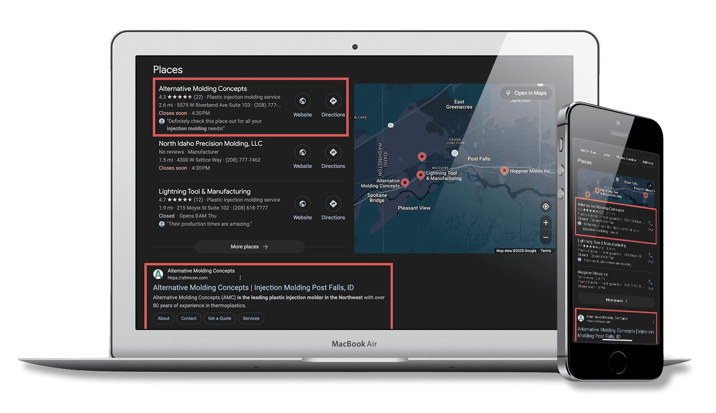 Responsive Website Design Coeur d'Alene